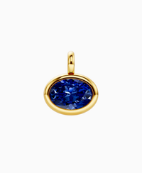 Royal Blue Lab Sapphire / Oval (EW) / 4ct
