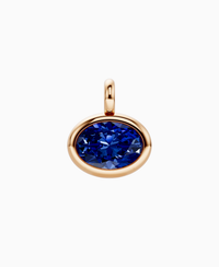 Royal Blue Lab Sapphire / Oval (EW) / 4ct