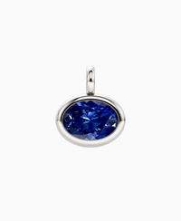 Royal Blue Lab Sapphire / Oval (EW) / 4ct