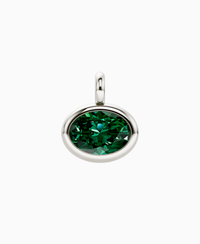 Zambian Lab Emerald / Oval (EW) / 4ct