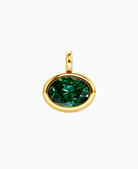 Zambian Lab Emerald / Oval (EW) / 4ct