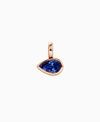 Royal Blue Lab Sapphire / Pear (EW) / 1ct