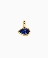Royal Blue Lab Sapphire / Pear (EW) / 1ct