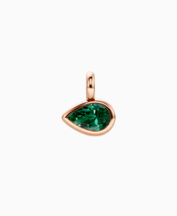 Zambian Lab Emerald / Pear (EW) / 1.5ct