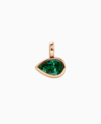 Zambian Lab Emerald / Pear (EW) / 1.5ct