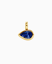Royal Blue Lab Sapphire / Pear (EW) / 1.5ct