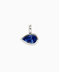 Royal Blue Lab Sapphire / Pear (EW) / 1.5ct