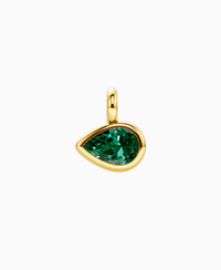 Zambian Lab Emerald / Pear (EW) / 2ct
