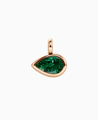 Zambian Lab Emerald / Pear (EW) / 2.5ct