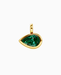 Zambian Lab Emerald / Pear (EW) / 3ct