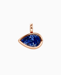 Royal Blue Lab Sapphire / Pear (EW) / 3.5ct