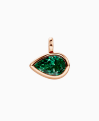 Zambian Lab Emerald / Pear (EW) / 3.5ct