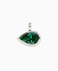 Zambian Lab Emerald / Pear (EW) / 3.5ct