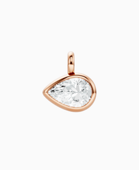 White Lab Diamond / Pear (EW) / 4ct
