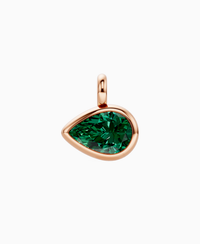 Zambian Lab Emerald / Pear (EW) / 4ct