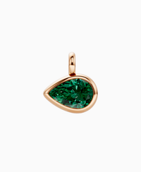 Zambian Lab Emerald / Pear (EW) / 4ct