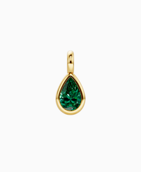 Zambian Lab Emerald / Pear (NS) / 1.5ct