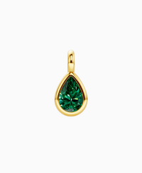 Zambian Lab Emerald / Pear (NS) / 2ct