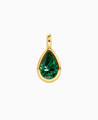Zambian Lab Emerald / Pear (NS) / 2.5ct