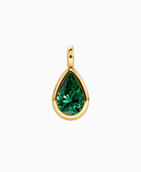 Zambian Lab Emerald / Pear (NS) / 3ct
