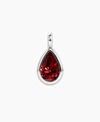 Pigeon Blood Lab Ruby / Pear (NS) / 3ct