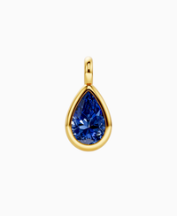 Royal Blue Lab Sapphire / Pear (NS) / 3ct