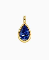 Royal Blue Lab Sapphire / Pear (NS) / 3.5ct