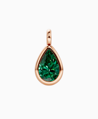 Zambian Lab Emerald / Pear (NS) / 4ct