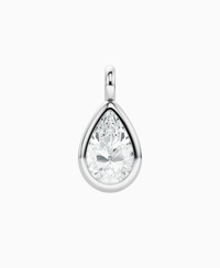 White Lab Diamond / Pear (NS) / 4ct