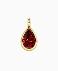 Pigeon Blood Lab Ruby / Pear (NS) / 4ct