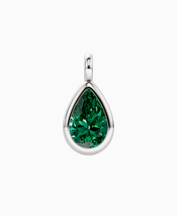 Zambian Lab Emerald / Pear (NS) / 4ct