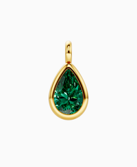 Zambian Lab Emerald / Pear (NS) / 4ct