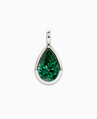 Zambian Lab Emerald / Pear (NS) / 4ct