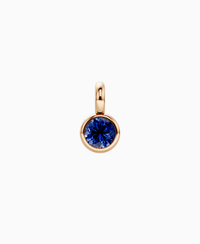 Royal Blue Lab Sapphire / Round / 1ct