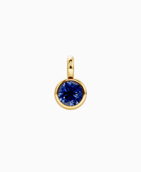 Royal Blue Lab Sapphire / Round / 1.5ct