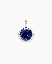 Royal Blue Lab Sapphire / Round / 3ct