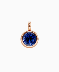 Royal Blue Lab Sapphire / Round / 3.5ct