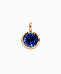 Royal Blue Lab Sapphire / Round / 3.5ct