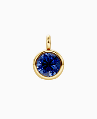 Royal Blue Lab Sapphire / Round / 4ct