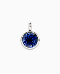 Royal Blue Lab Sapphire / Round / 4ct