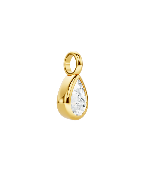 Pear NS _ WLD _ 14K YG (ANGLE) no bg
