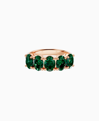Zambian Lab Emerald / Oval (NS) / F