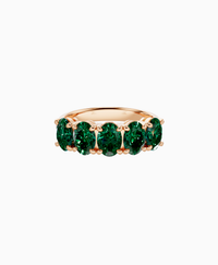 Zambian Lab Emerald / Oval (NS) / F