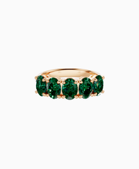 Zambian Lab Emerald / Oval (NS) / F