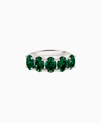 Zambian Lab Emerald / Oval (NS) / F