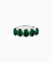 Zambian Lab Emerald / Oval (NS) / F