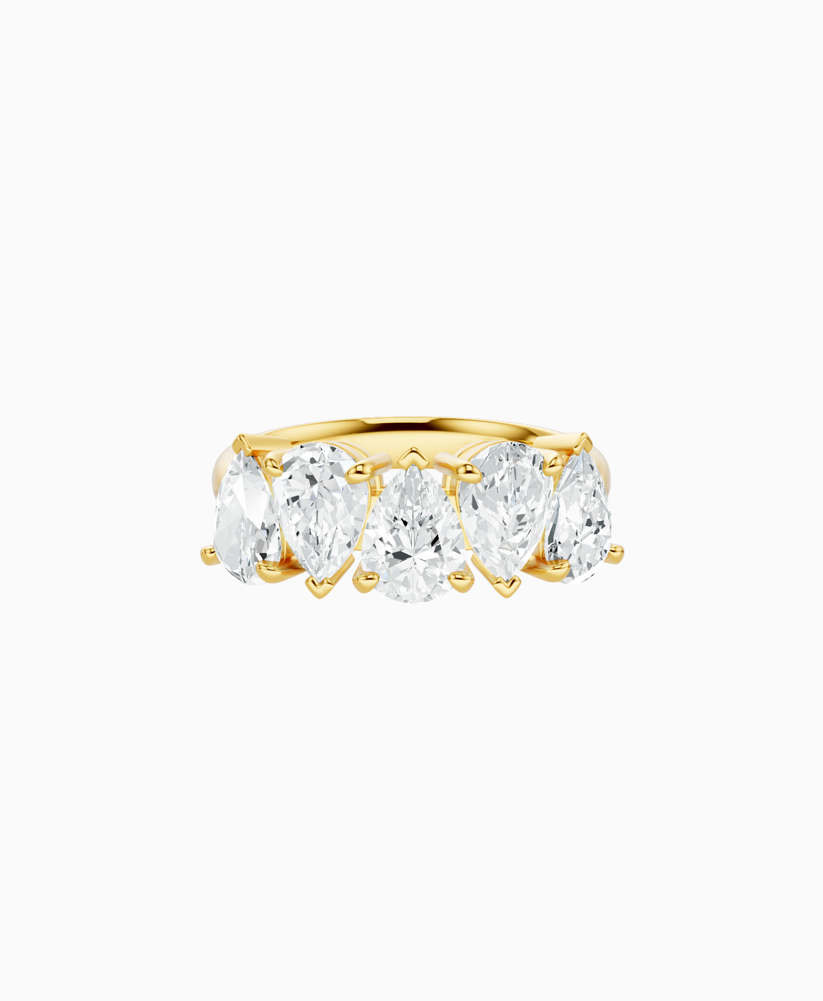 Signature 5-Stone Ring - 14K Yellow Gold