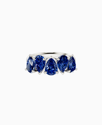 Signature 5-Stone Ring - 18K White Gold
