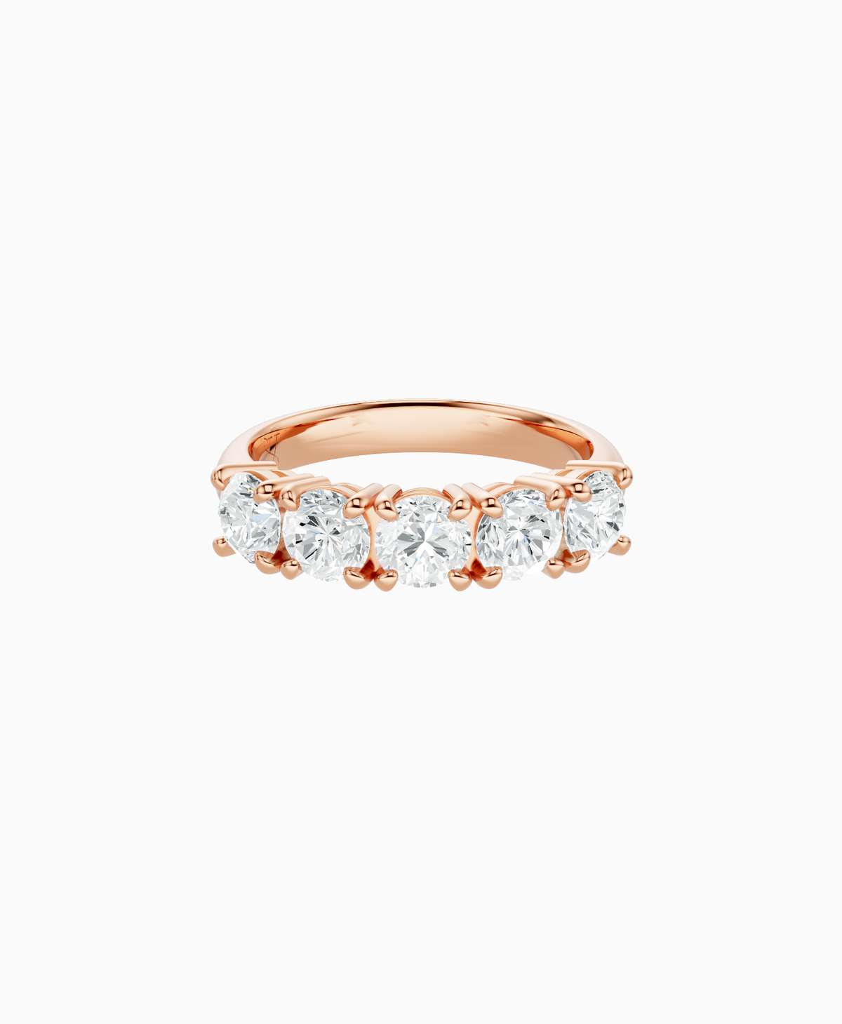 Signature 5-Stone Ring - 9K Rose Gold