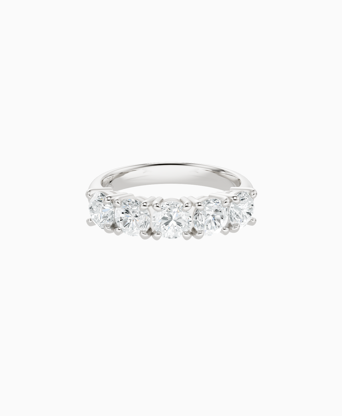 Signature 5-Stone Ring - 14K White Gold